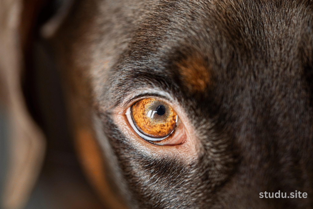 dog side eye